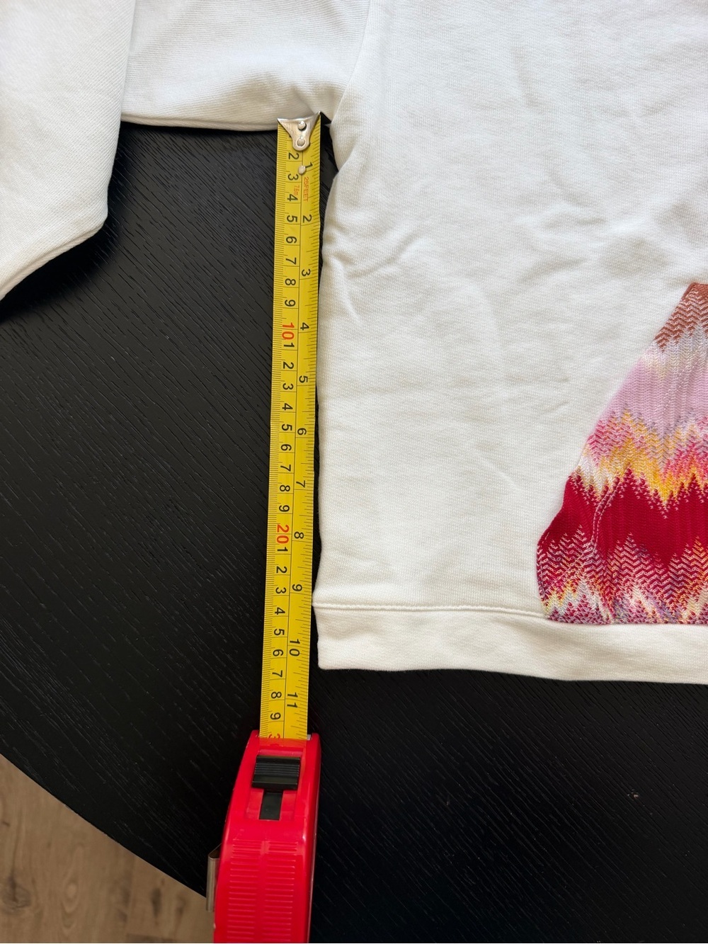 Missoni Off-White Half-Zip Pullover with Silver Zip - Picture 7 of 13